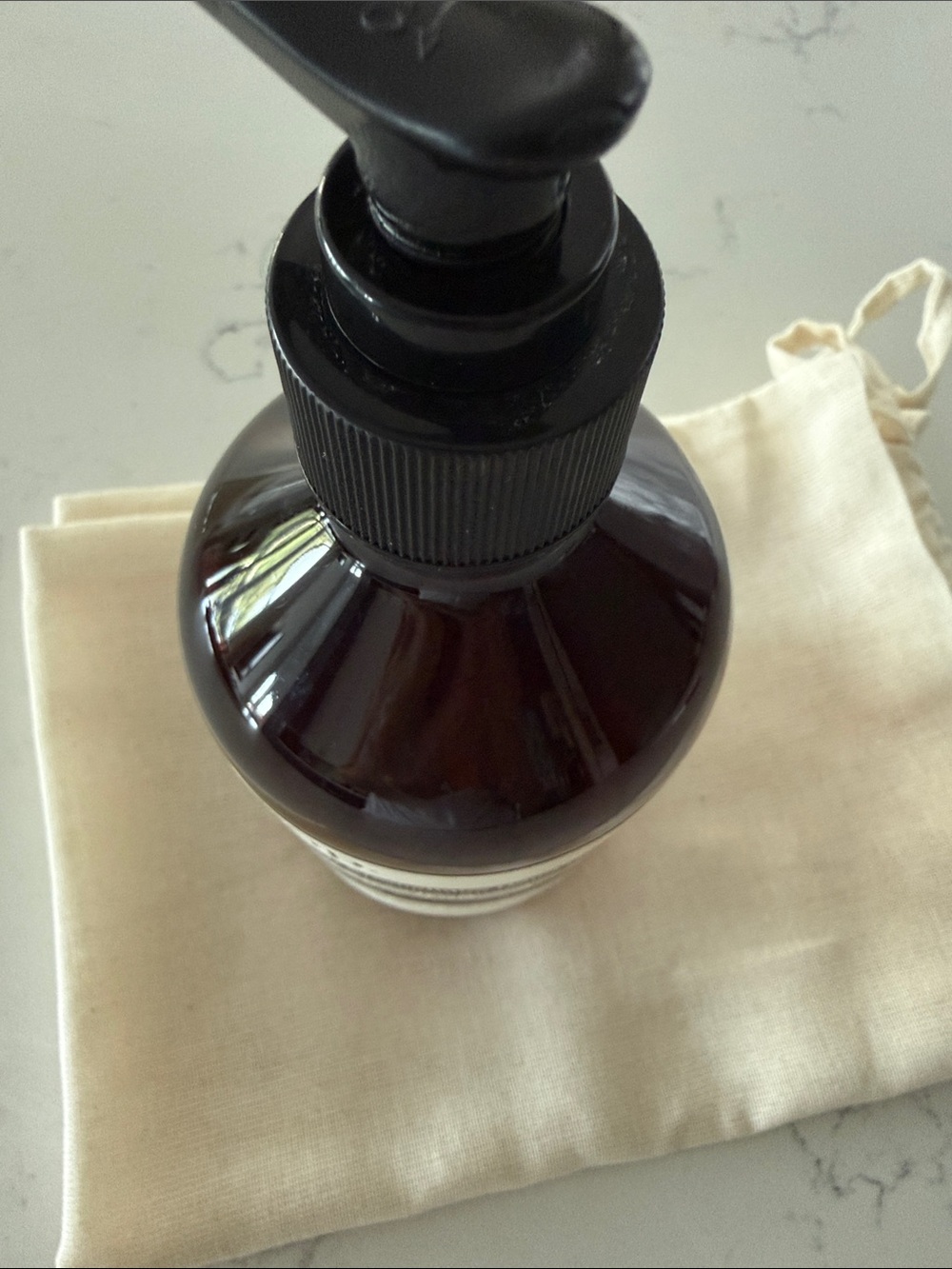Aesop Resurrection Aromatique Hand Wash — Amber/Brown Bottle. Empty bottle. - Picture 3 of 3